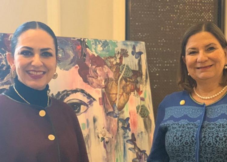 Asiste diputada Lizbeth Márquez a encuentro cultural en Chicago