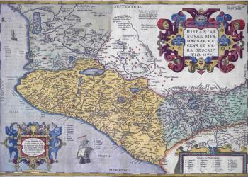La Gran Chichimeca en el mapa de Abraham Ortelius (1579)