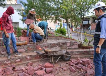 Invierten 34.5 MDP en 39 obras al cierre de año en la capital