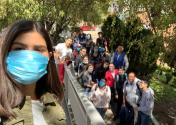 Estudiantes de derecho, realizan brigada de limpieza