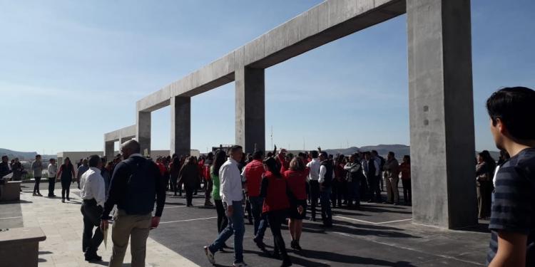 Alarma de incendio provoca movilización en Ciudad Administrativa