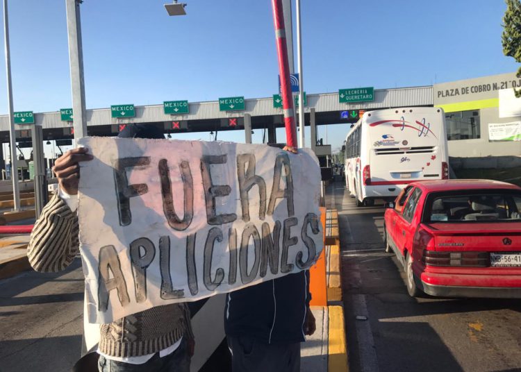 Colapsa CDMX por manifestación de taxistas