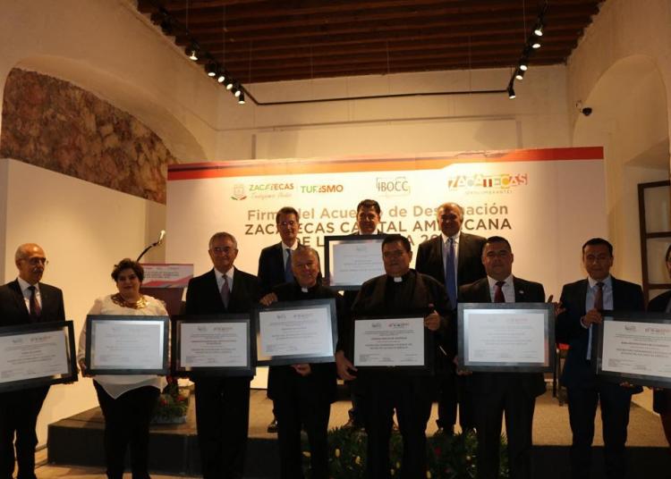 Nombran a Zacatecas como Capital Americana de la Cultura 2021