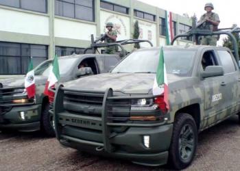 Guardia Nacional sufre accidente automovilístico