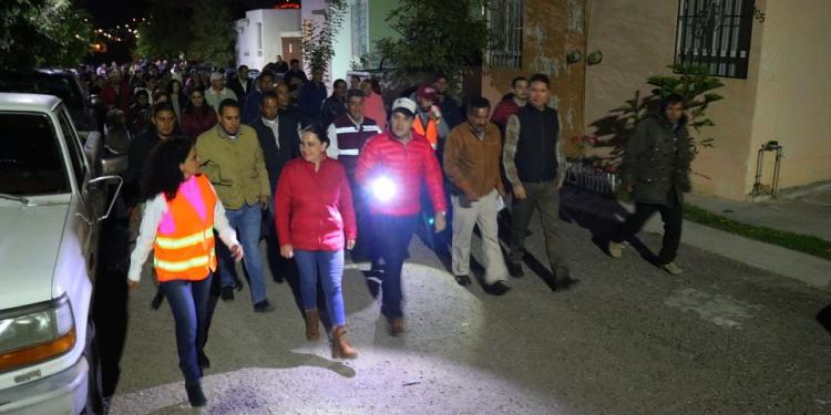 Realizan Marcha Exploratoria por la Seguridad en Villas del Padre