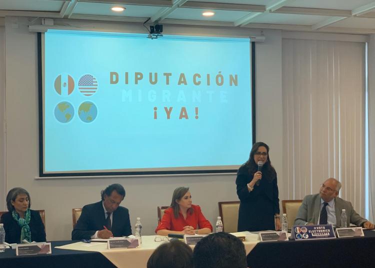 Reconoce diputación migrante derechos cívicos en el exterior: Lizbeth Márquez