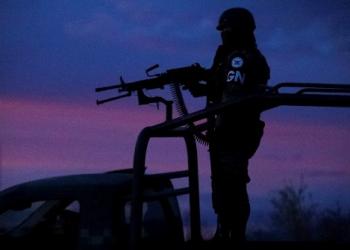 Trabaja Guardia Nacional como seguridad privada en funerales de familia Lebarón