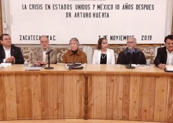 Presentan el libro “La Crisis en Estados Unidos y México 10 años después”