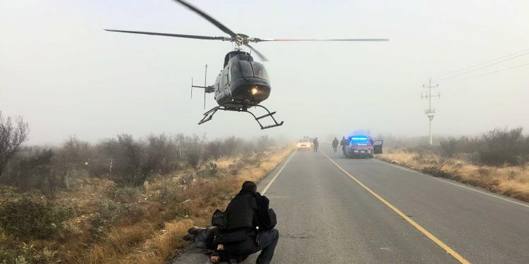 Rescatan a migrante baleado en carretera de Zacatecas