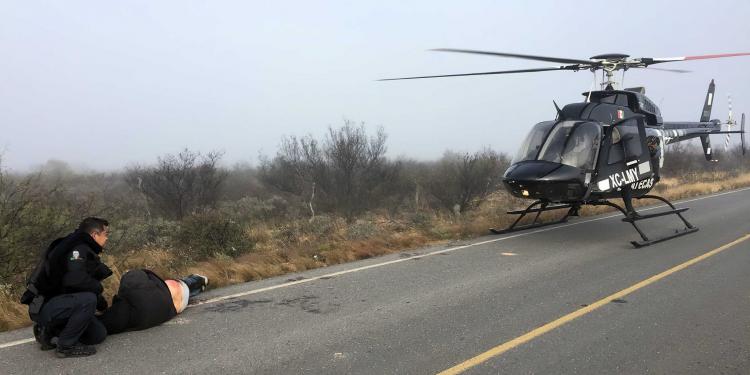 Rescatan a migrante baleado en carretera de Zacatecas