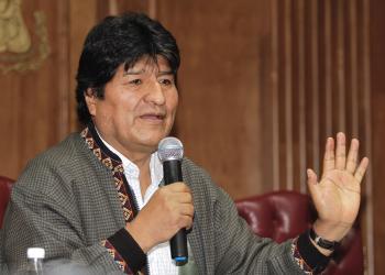 Evo Morales decidió irse de México