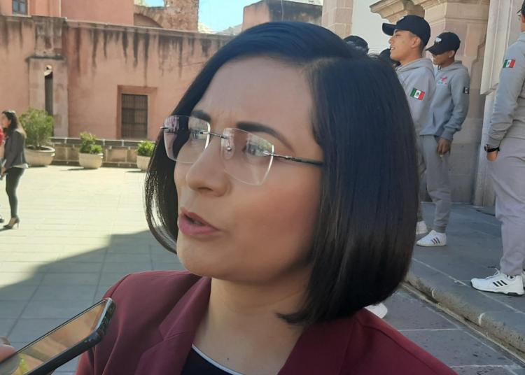 María de la Luz Domínguez Campos, presidenta de la CDHEZ