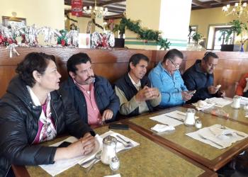 Miembros de la organización Frente Popular de Lucha de Zacatecas