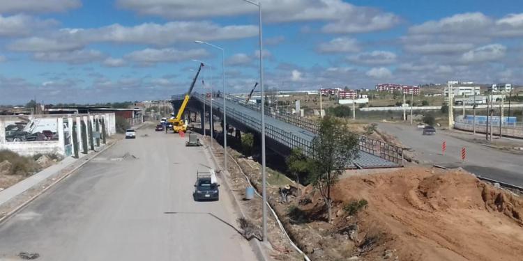 Avanza un 85 % la modernización de vialidad Plateros