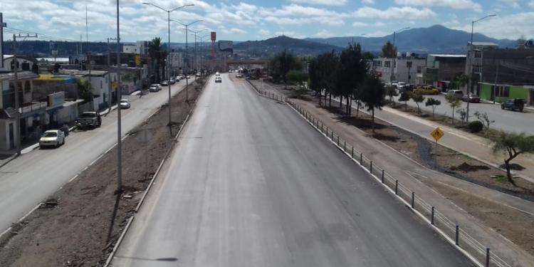 Avanza un 85 % la modernización de vialidad Plateros