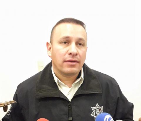 Oswaldo Caldera Murillo, titular de la Dirección de Policía de Seguridad Víal (DPVS),