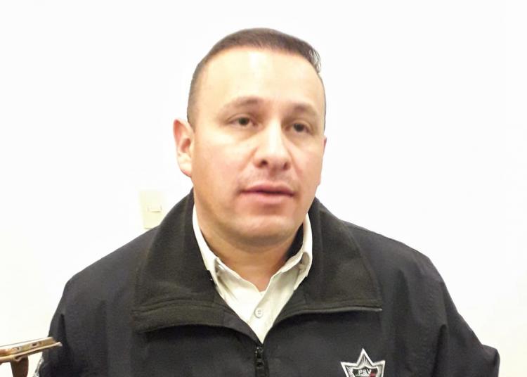 Oswaldo Caldera Murillo, titular de la Dirección de Policía de Seguridad Víal (DPVS),