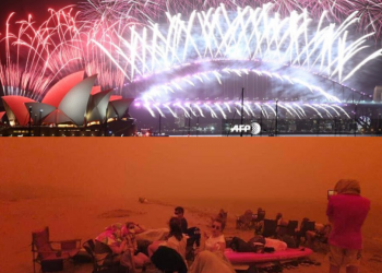 Sídney recibe año nuevo en medio de incendios forestales pero con show de pirotecnia: FOTOS