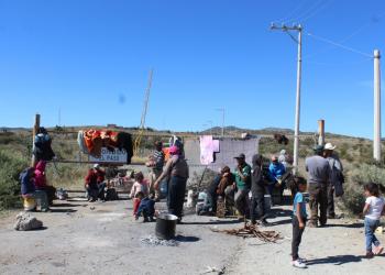 Recolectores de basura liberan presidencia municipal; ya hay diálogo