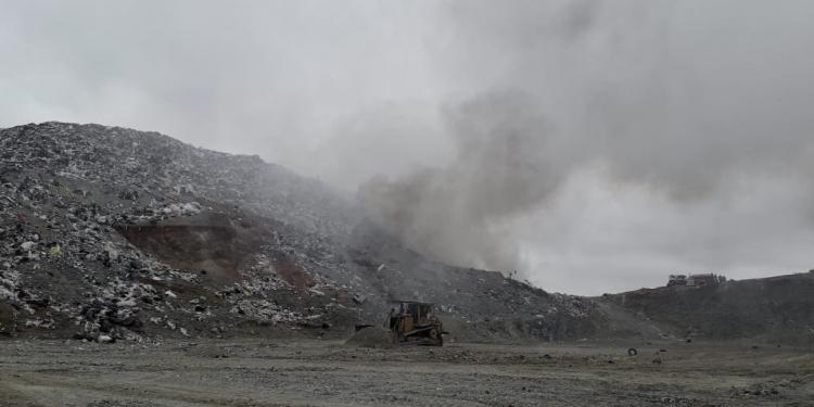 Se incendia nuevamente el basurero de Guadalupe