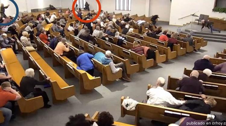 Feligreses matan a un hombre que abrió fuego en una iglesia en EEUU