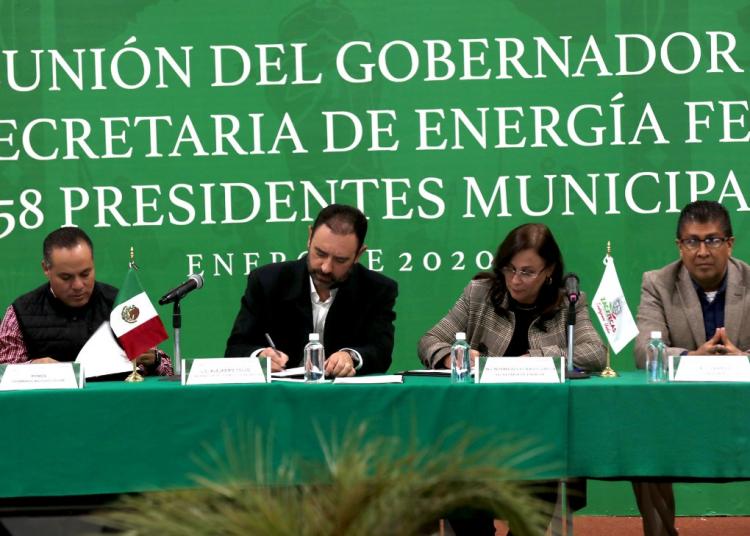 Alcaldes zacatecanos se reúnen con Rocío Nahle