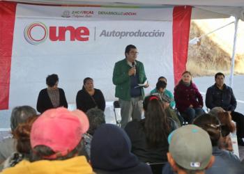 Beneficia Sedesol a familias de seis municipios zacatecanos