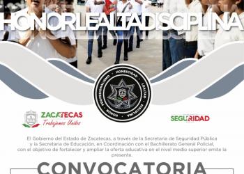 Lanzan convocatoria para la segunda generación del bachillerato general policial