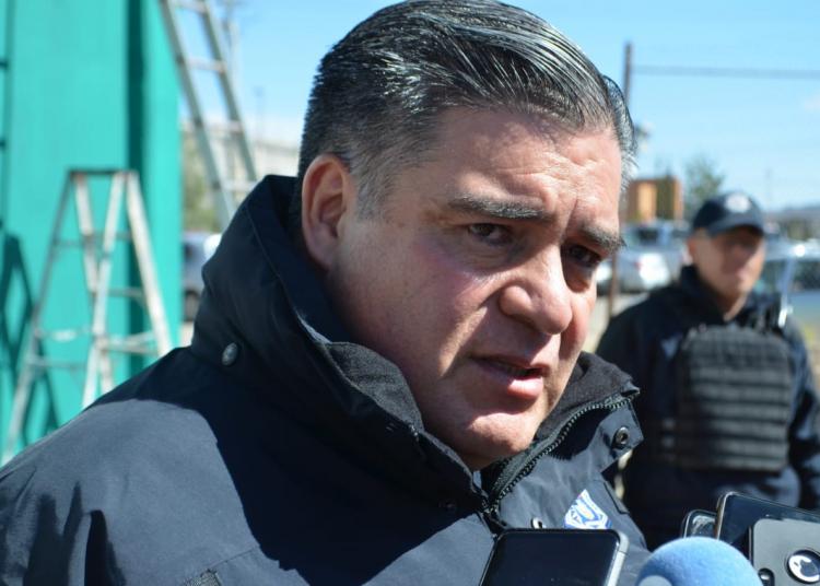 Secretario de Seguridad Pública Ismael Camberos Hernández