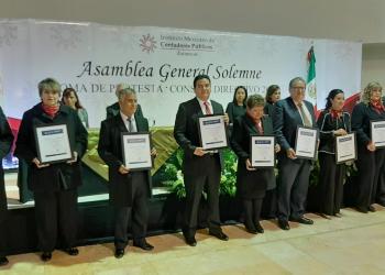 Toma protesta nuevo Consejo Directivo del Colegio de Contadores Públicos de Zacatecas