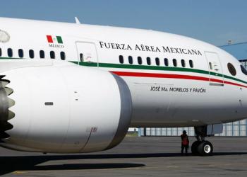 Regresará a México el avión presidencial para subasta o renta