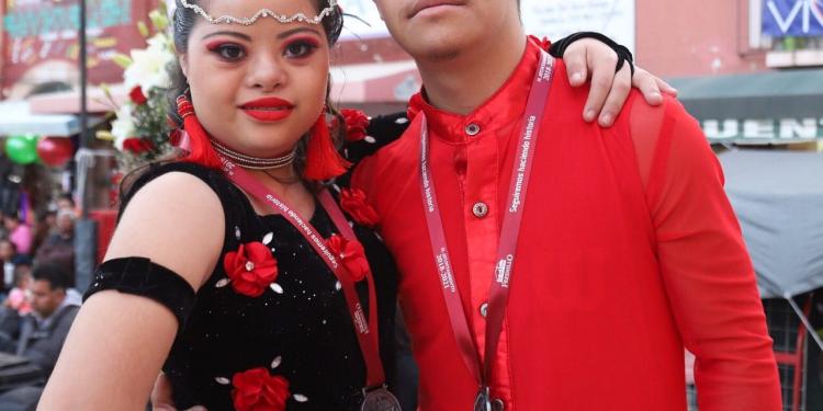 Lo mejor de los Juegos Nacionales de la inclusión en competencia de baile