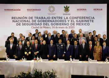 Acuerda Conago trabajar con Gobierno Federal en materia de seguridad