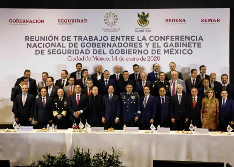 Acuerda Conago trabajar con Gobierno Federal en materia de seguridad