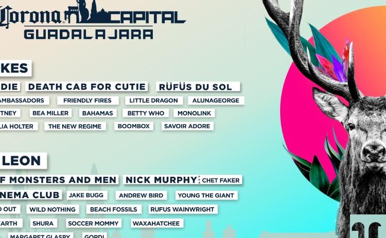 The Strokes encabeza el cartel del Corona Capital Guadalajara