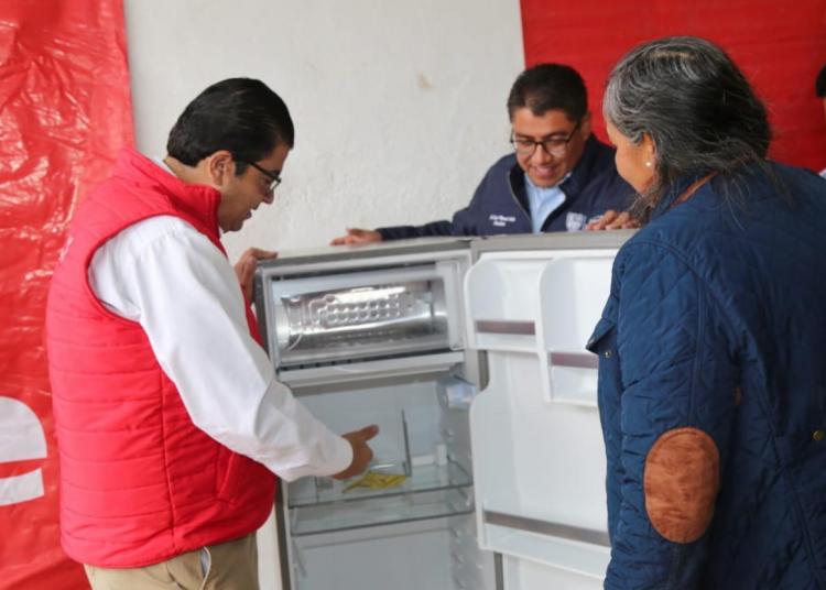 Benefician a familias de 10 comunidades de Fresnillo