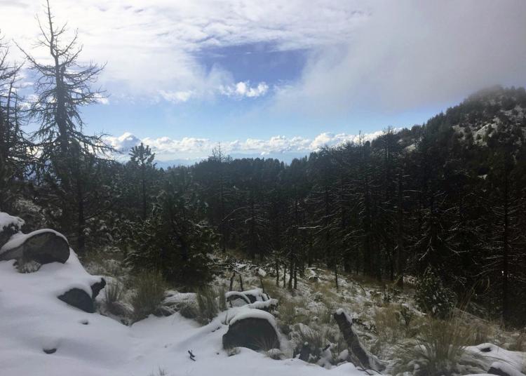 Prevén temperaturas de -10 grados en zonas montañosas