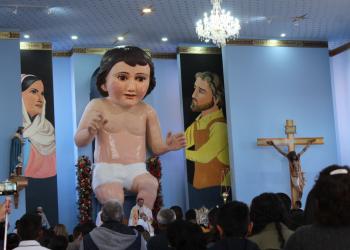 ¡Ya puedes pedirle favores al Niño Dios más grande de todo el mundo!