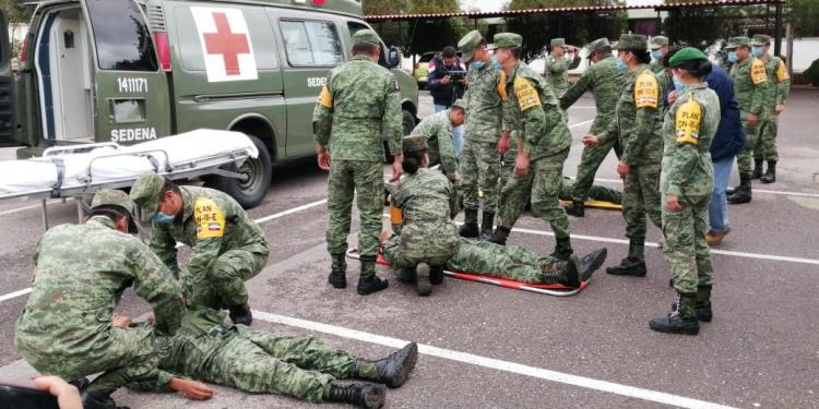 Participan zacatecanos en primer macrosimulacro 2020