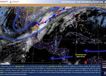 CLIMA: Pronostican lluvias y caída de nieve en norte del país