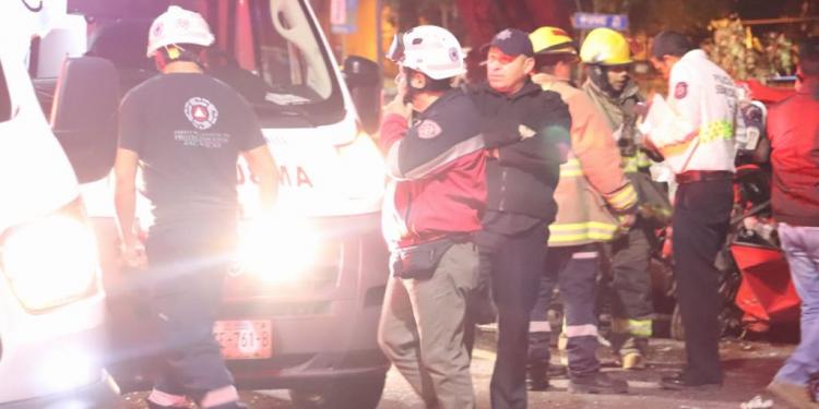 Aparatoso accidente en bulevar metropolitano deja un muerto y cinco heridos