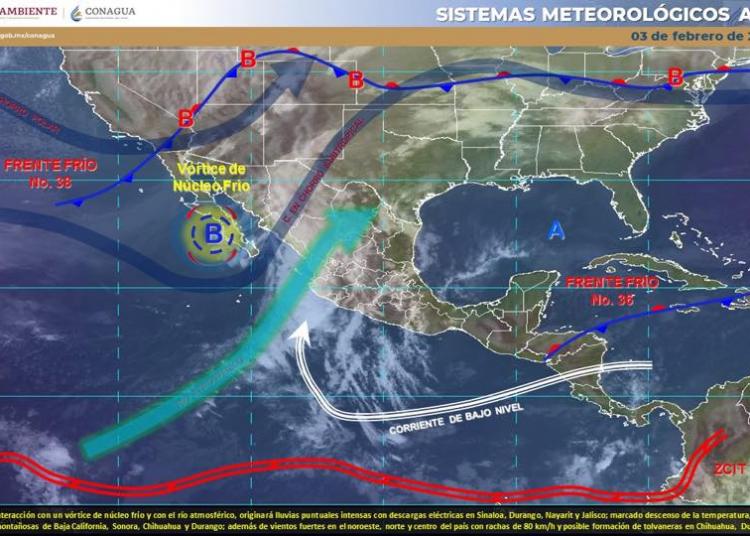 CLIMA: Este lunes se prevé caída de nieve en zonas montañosas