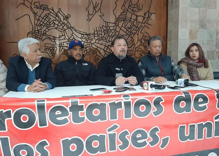Condenan uso de antimotines para retirar plantón