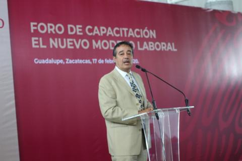 Subsecretario Federal del Trabajo Alfredo Domínguez Marrufo