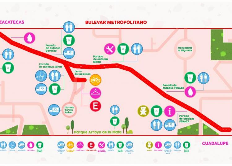 Todo listo para celebrar la primera Ruta Dominical de Zacatecas