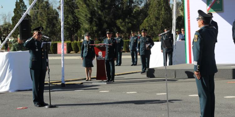 Toma protesta el nuevo comandante de la 11ª Zona Militar