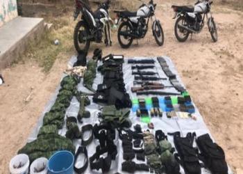 Asegura Guardia Nacional armas y equipo táctico en Río Grande