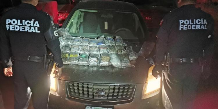 Aseguran 34 kilogramos de heroína