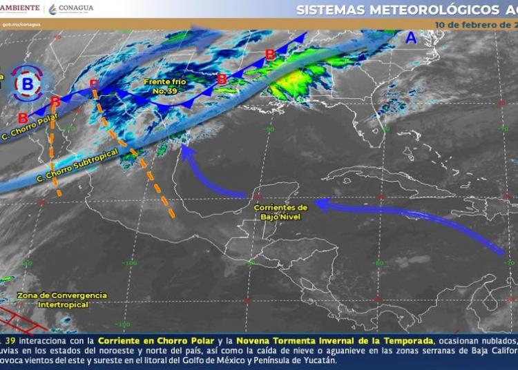 CLIMA: Fuertes vientos y mucho frío se esperan