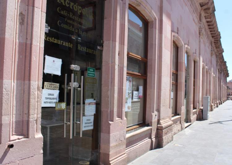 Pierden sustento económico 600 trabajadores de restaurantes